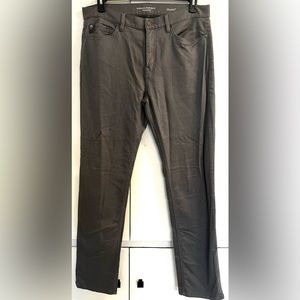 Banana Republic Traveler Mens Slim Fit Grey Stretch Jeans - 35x34